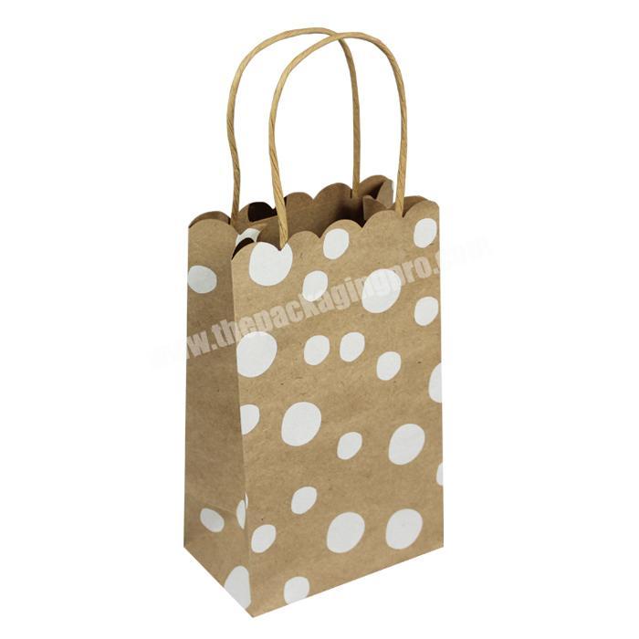 eco friendly  brown paper bags for christmas gift