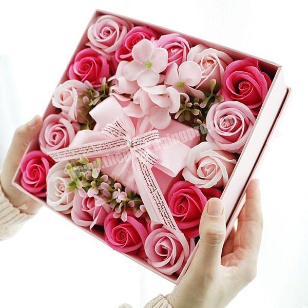 Eco Friendly Buy Gift Box,Soap Roses Gift Box Small Boxes For Gifts Package Carton Box