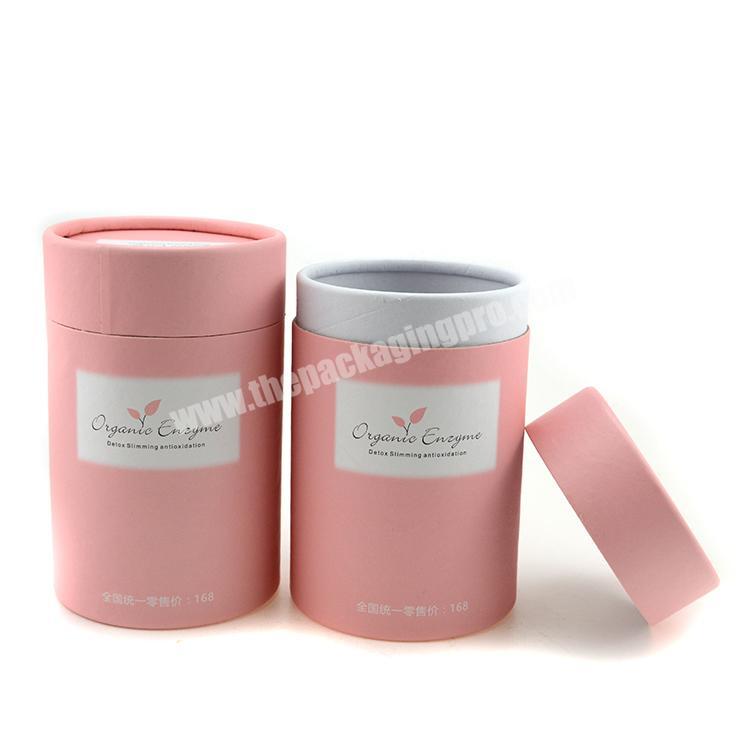 Eco-friendly cardboard paper tube wrapping paper tubes cardboard tube packaging for milk