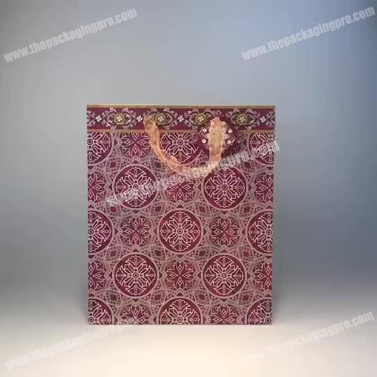 Eco-friendly Cheap Simple Attractive and Durable High Quality Paper Packaging Gift Shopping Bag