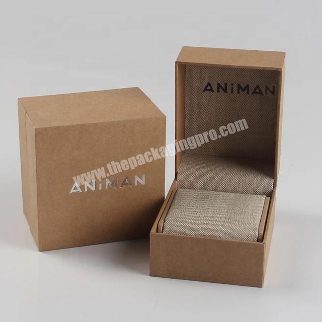 Eco-friendly Craft Rigid Box for Watch and Jewelry Packing