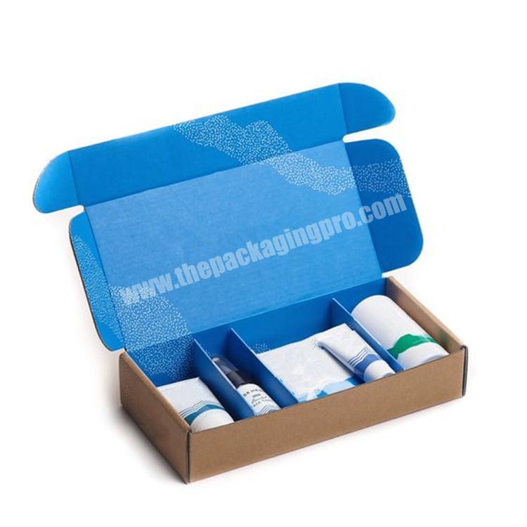 eco friendly custom fancy cosmetic packaging shipping boxes