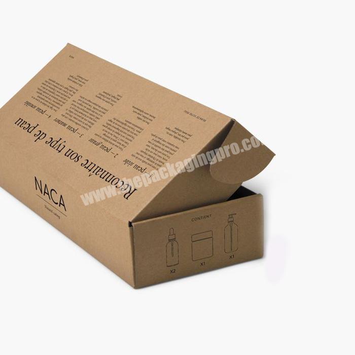 Eco Friendly Custom Product Packaging Shoe Mailer Shipping Box Printing With Logo