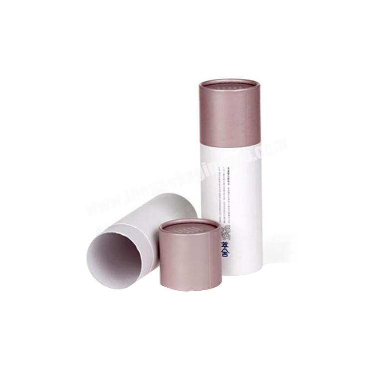 eco friendly cylinder paper packaging round tube box with custom logo