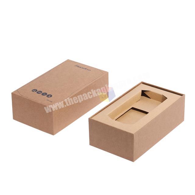 eco friendly electronics product brown kraft paper box