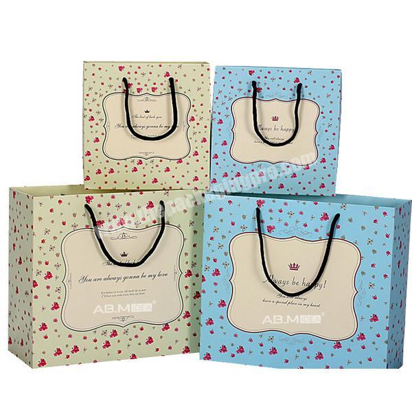 Eco-friendly Exquisite Personalized Own Design Watch  Christmas Gift Wrapping Packaging Paper Shopping Bag