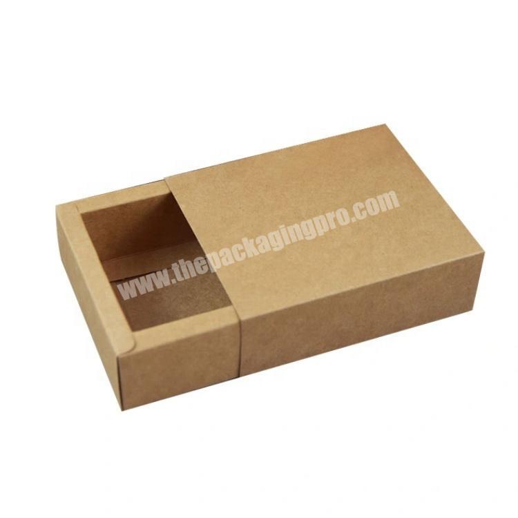 Eco-Friendly Folding Foldable Kraft Paper Gift Storage Packaging Boxes with Sleeve for Tea