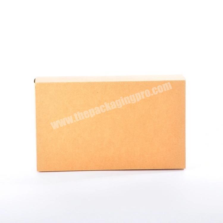 Eco-Friendly Folding Foldable Kraft Paper Gift Storage Packaging Boxes with Sleeve for Tea