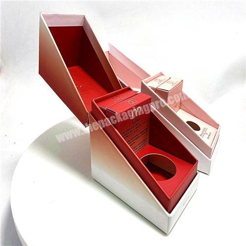 Eco-friendly Full Color Printing GoldSilver Stamping Cosmetic Paper Box