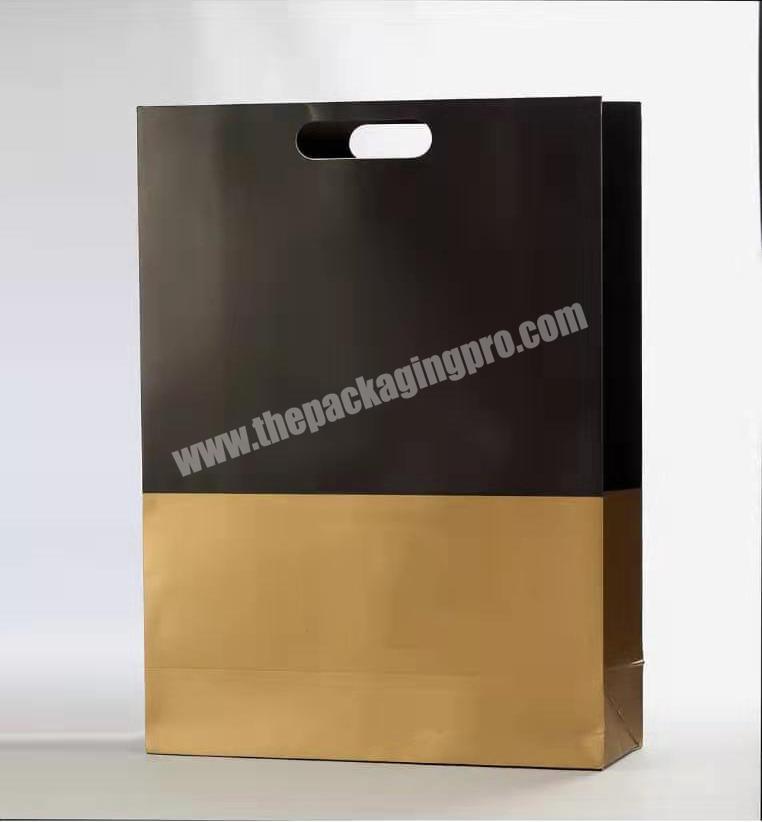 Eco friendly gift paper bag high end gift bag food bag paper box for packaging with printing logo