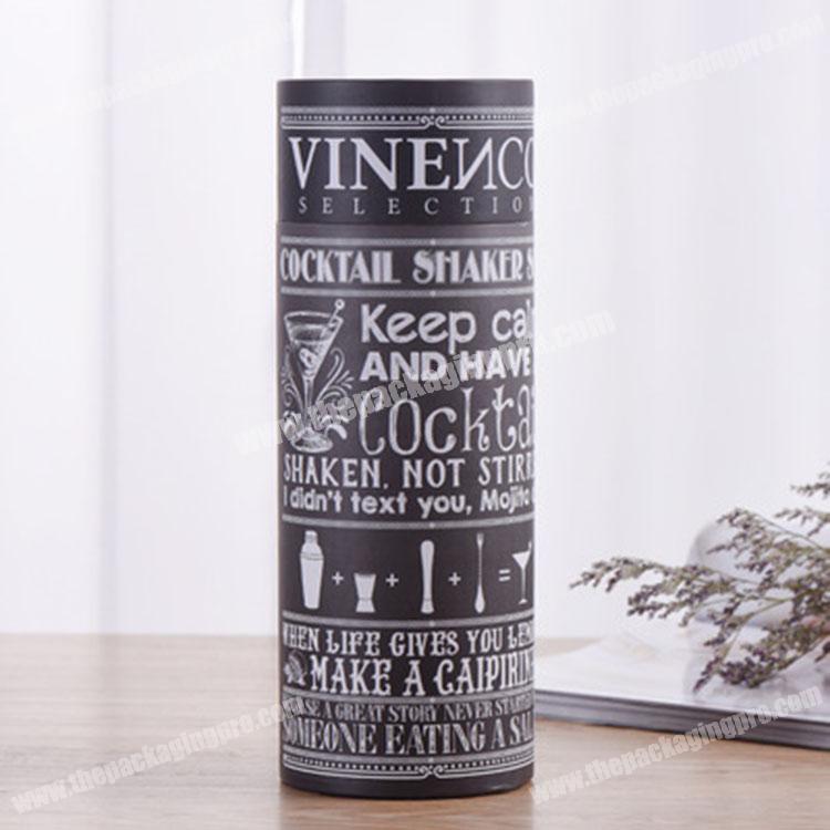 Eco-friendly high quality packaging custom printed tissue tube box