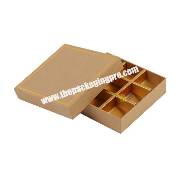eco friendly kraft indian sweet gift boxes with dividers
