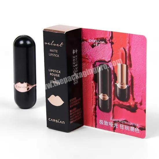 Eco Friendly Luxury Lipstick Cosmetic Paper Packaging Box Cosmetic Lipstick Boxes