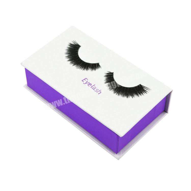 Eco Friendly paper box eyelash packaging