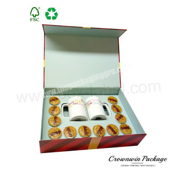 Eco-friendly Recycled High-quality Cardboard Coffee Mug Cup Gift box