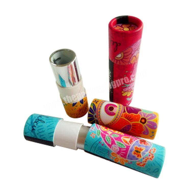 eco lipgloss packaging box lip balm tube packaging display box cheap wholesale