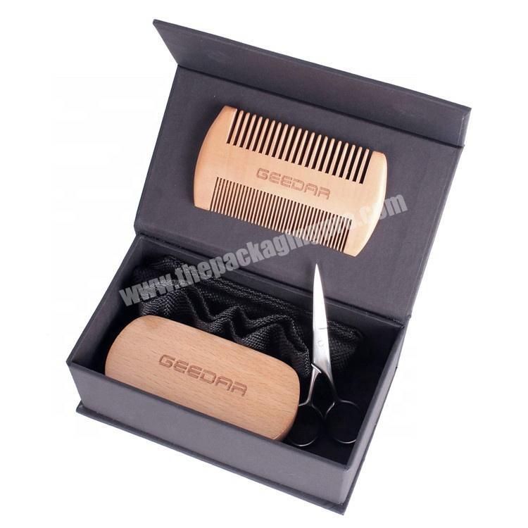 eco paperboard magnetic gift box for comb component