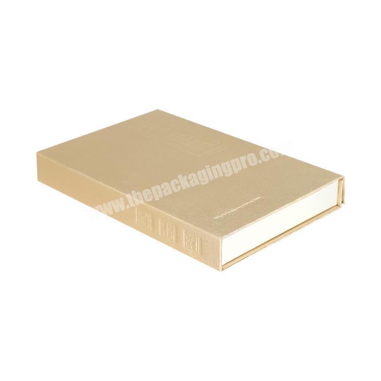 Efficient Custom wholesale book shape gift box Christmas packaging fake book box