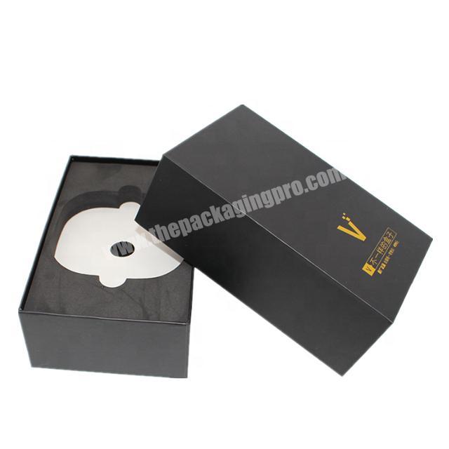 electronic products gift box foam insert phone moving packaging boxes with lid