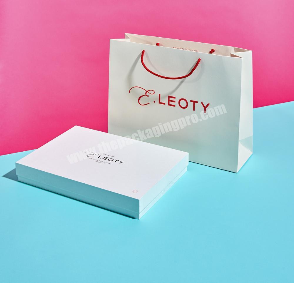 Shopping Paper Bags Plain White – Cosmoplast UAE