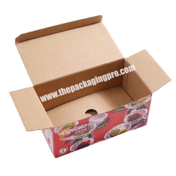 Elegant e flute corrugated paper packaging boxes for bowl