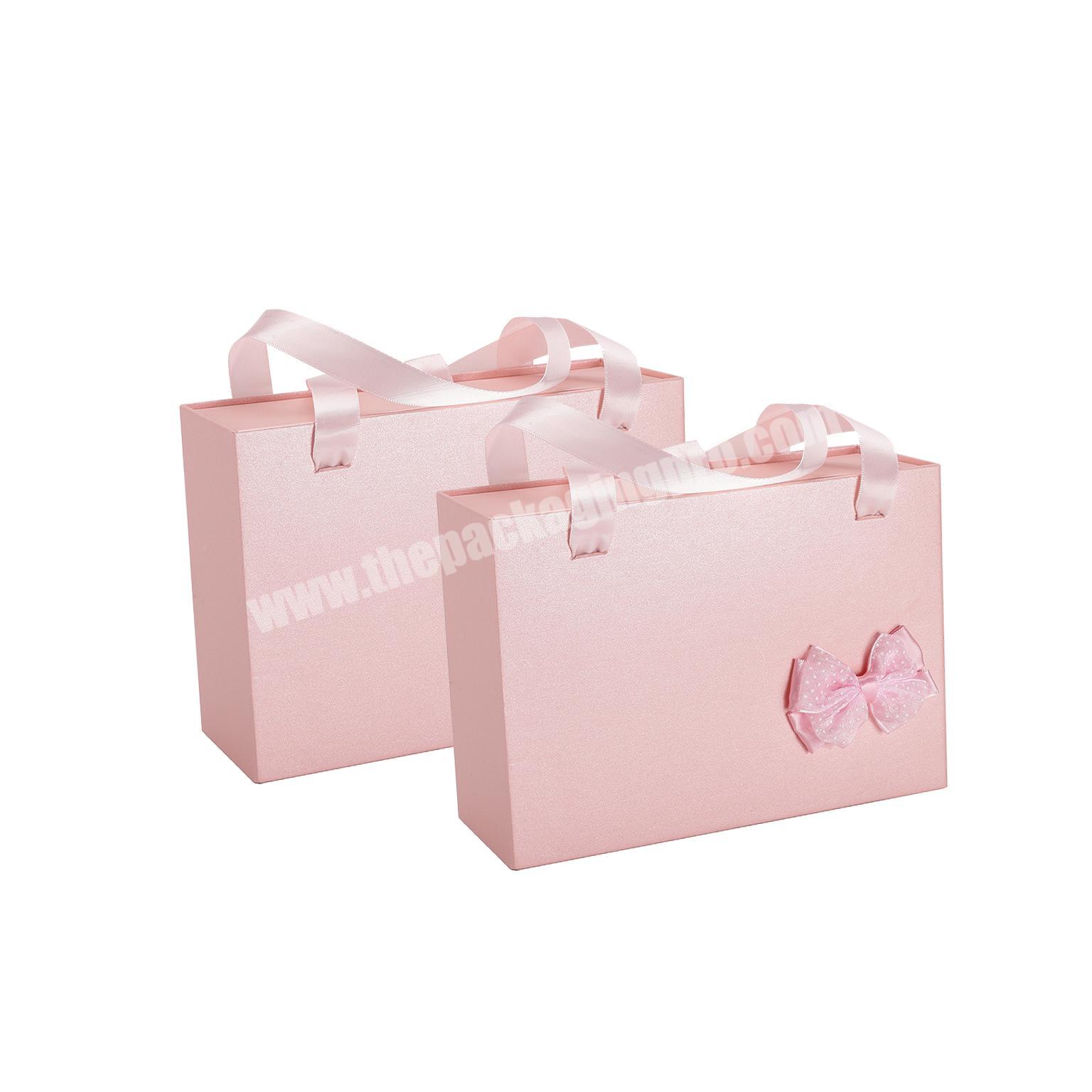 Elegant handles for suitcases drawer cardboard gift box
