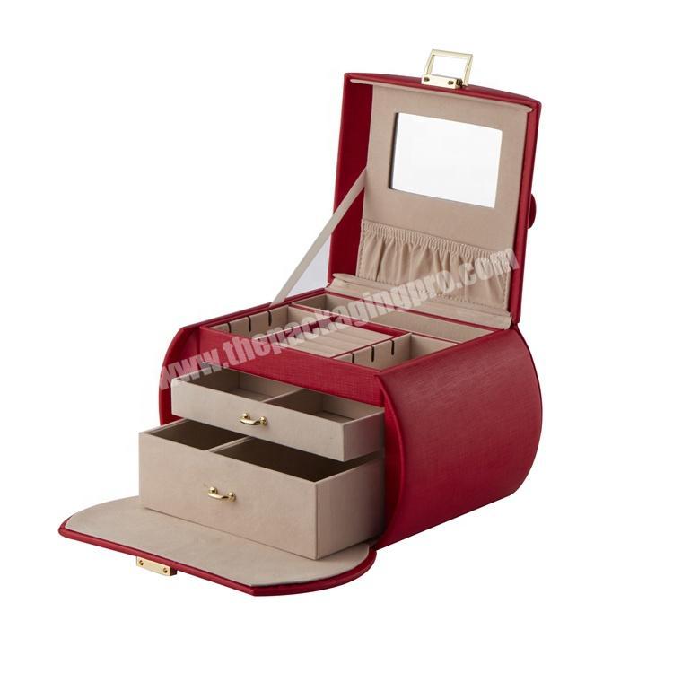 Elegant High Quality Fashion Jewelry Box For Ring Jewelry Display Cases Wholesale
