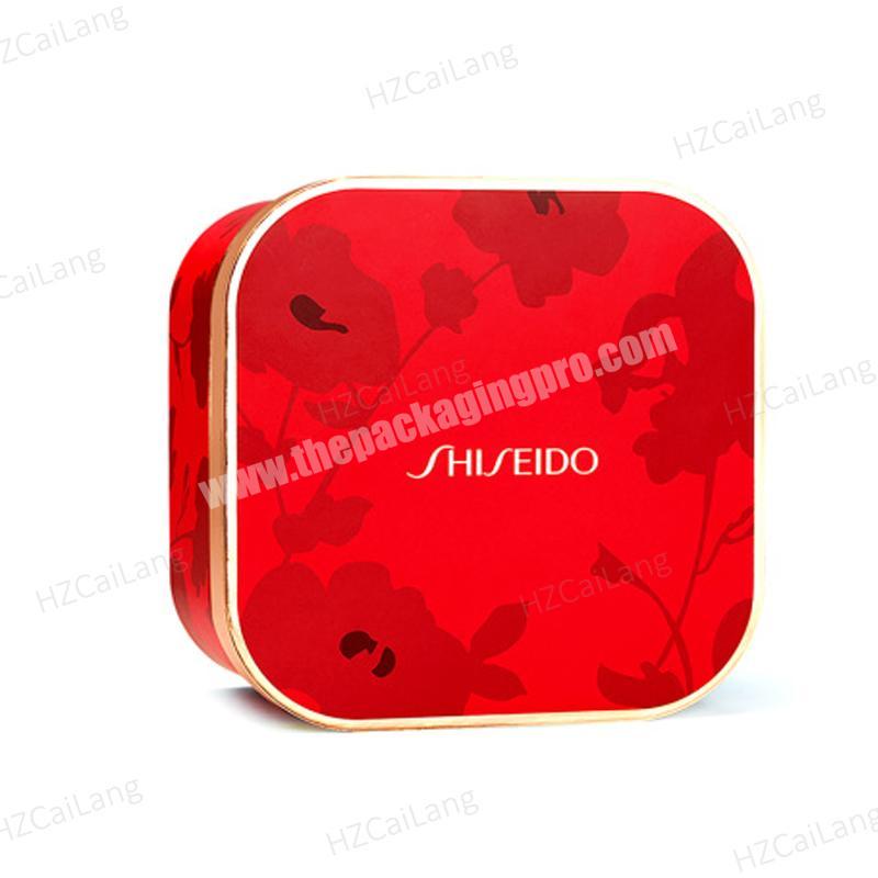 Elegant Round Corner Shape Jewelry Paper Gift Boxes with Lid