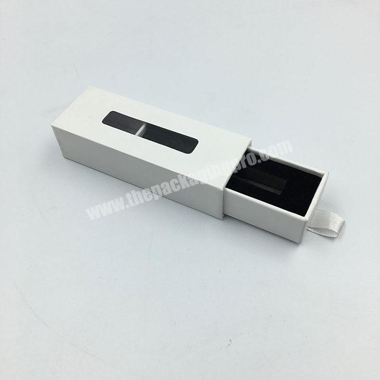 Empty Disposable Vape Cartridge Flat Tip Ceramic Coil CBD Vape Pen Cartridge box