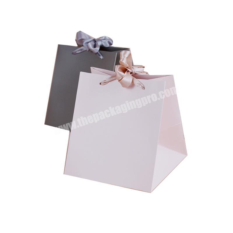 Engram custom Packaging Paper Gift Bags Luxury With Your Own logo Square shape