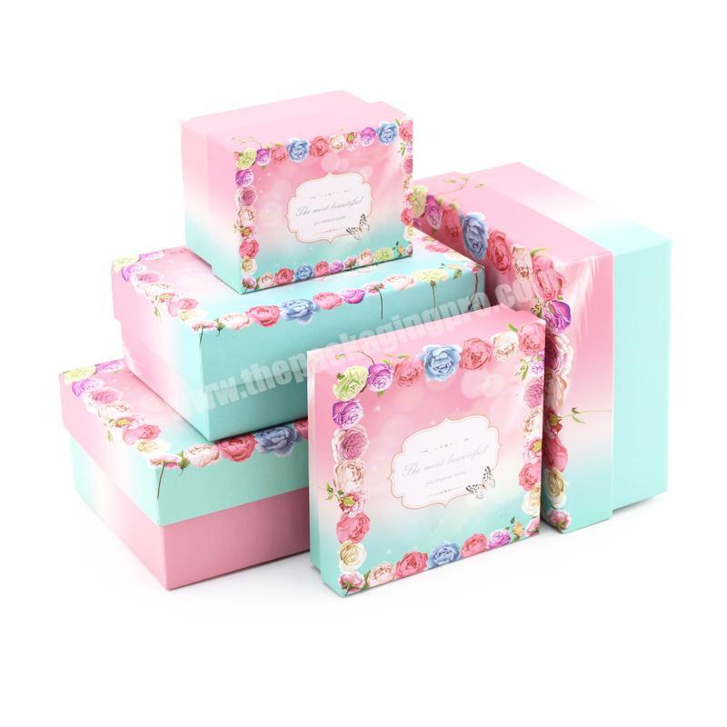 Engram Customized Hot sale gift boxes with lid gift box packaging with high quality paper box