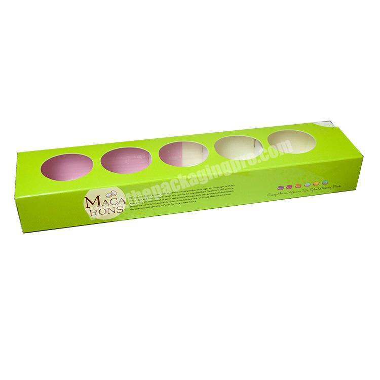 Environmentally friendly macaron cake box dessert box for cake Macaron round gift box