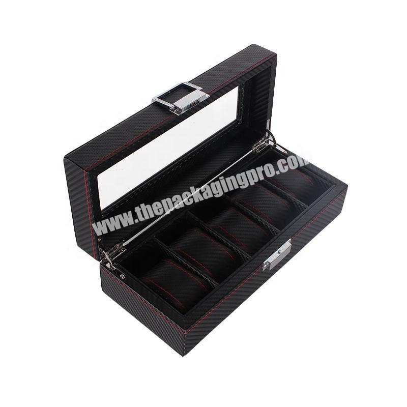 Exquisite Custom Logo Black Coated Paper Jewelry Packaging Box for Bracelet,Watch