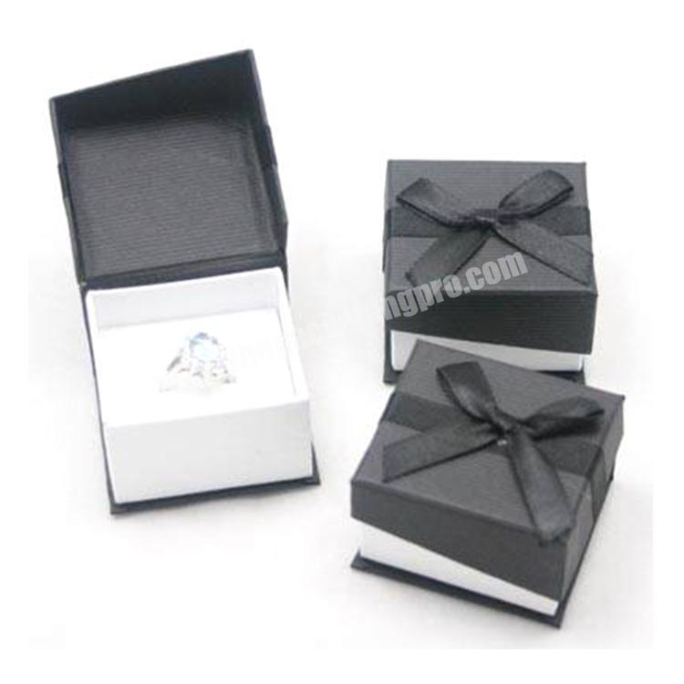 Exquisite custom logo luxury gift packaging box jewelry