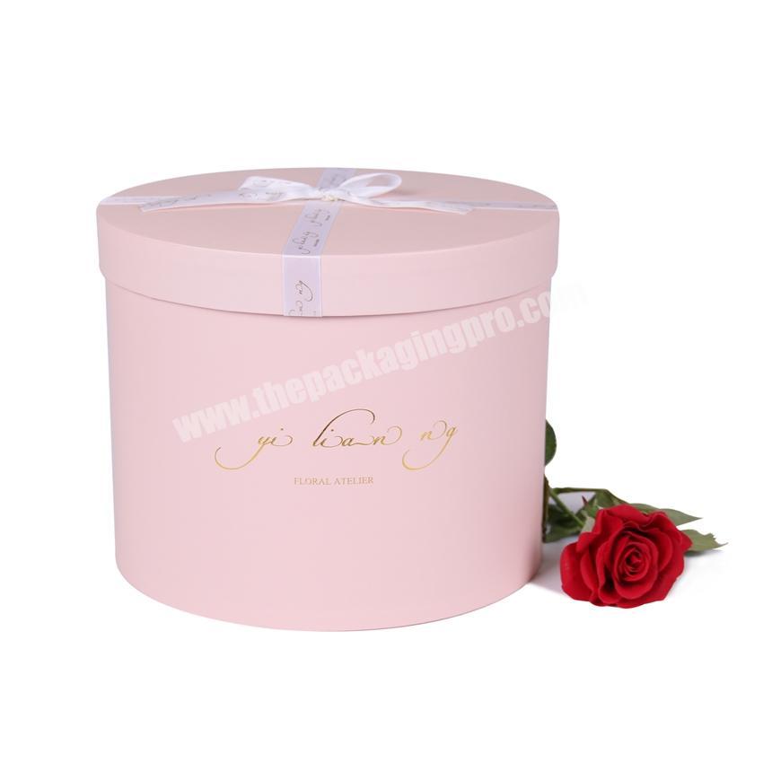 Large round gift boxes with lids wholesale