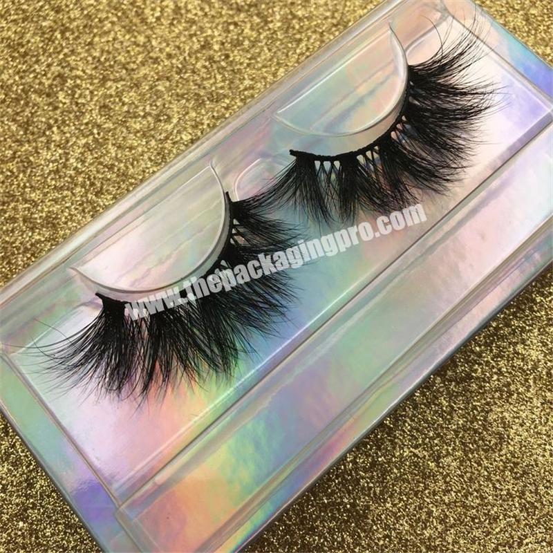 Eyelash box magnetic eyelash packaging box  custom eyelash packaging