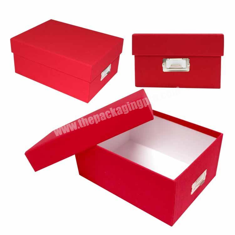 fabric shoe gift box packaging