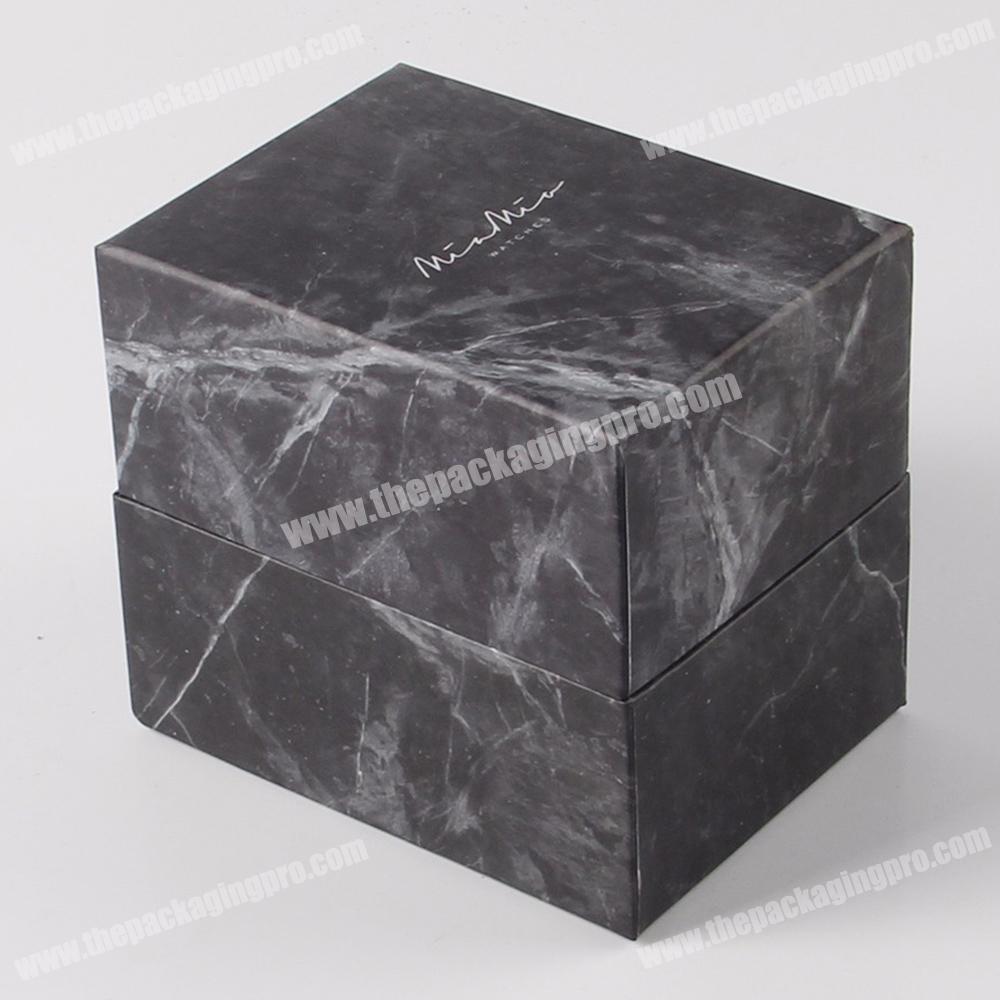 Factory custom black small gold printed cardboard jewelry boxes packaging.
