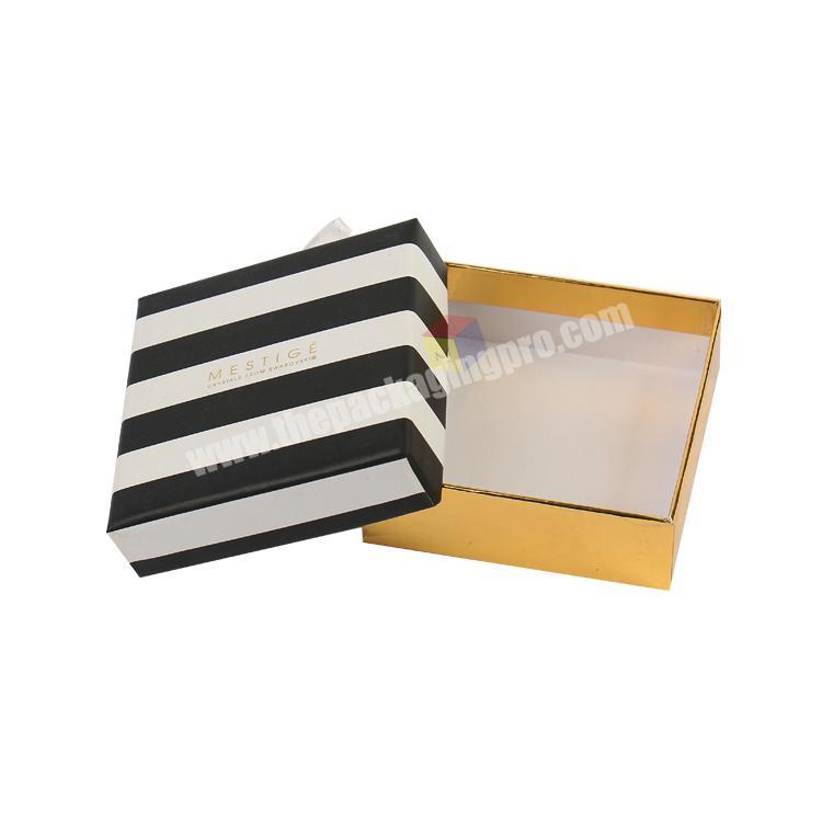 factory custom design logo cardboard necklace gift box