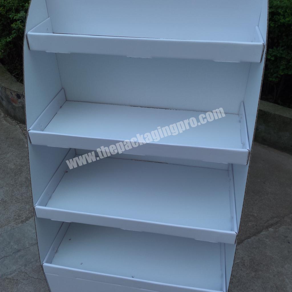 Factory Custom Different Type Stand Paper Cardboard Counter Display Rack Box