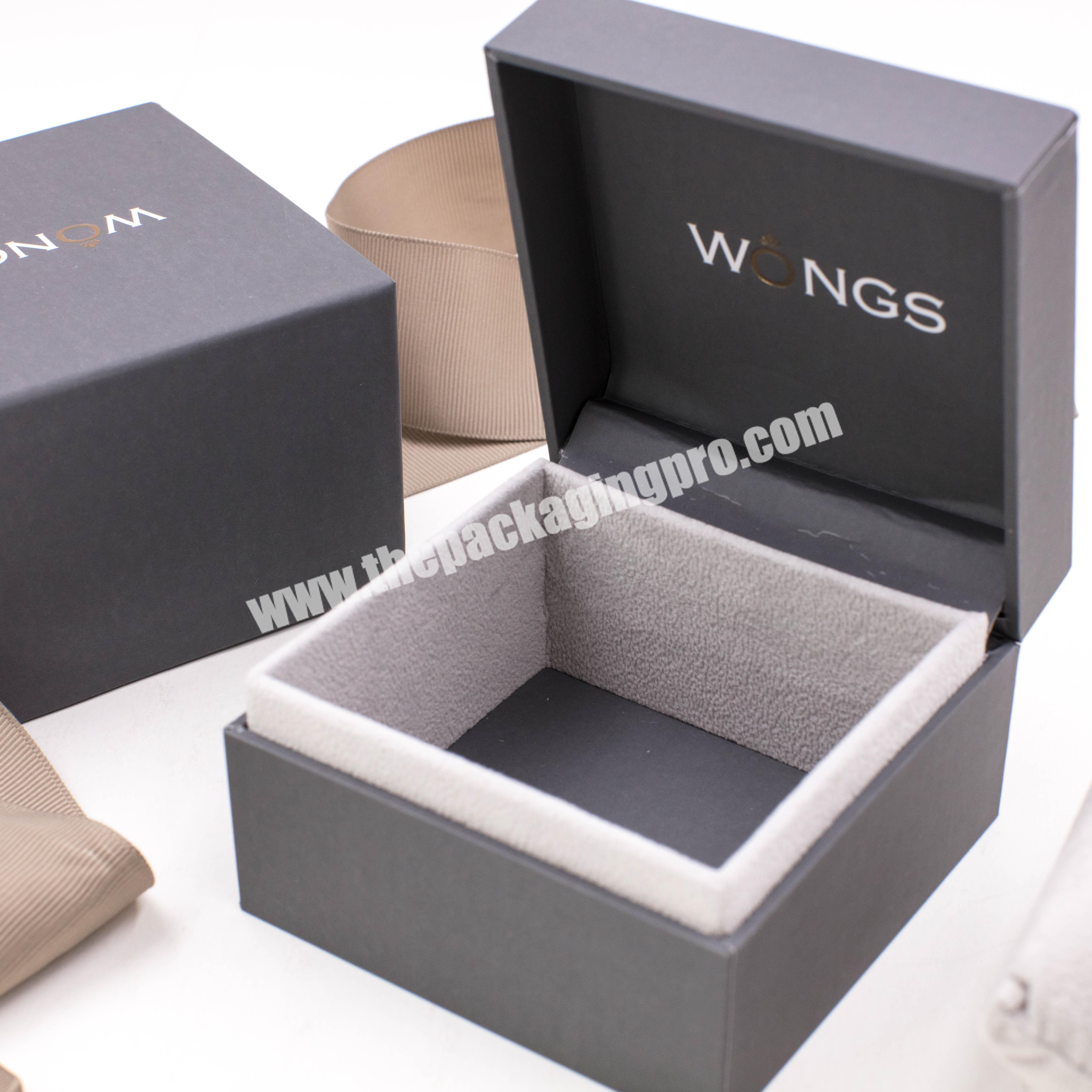 Factory Custom Gift Package Box Size Logo White Plastic Package Box Watch Package Jewelry Boxes