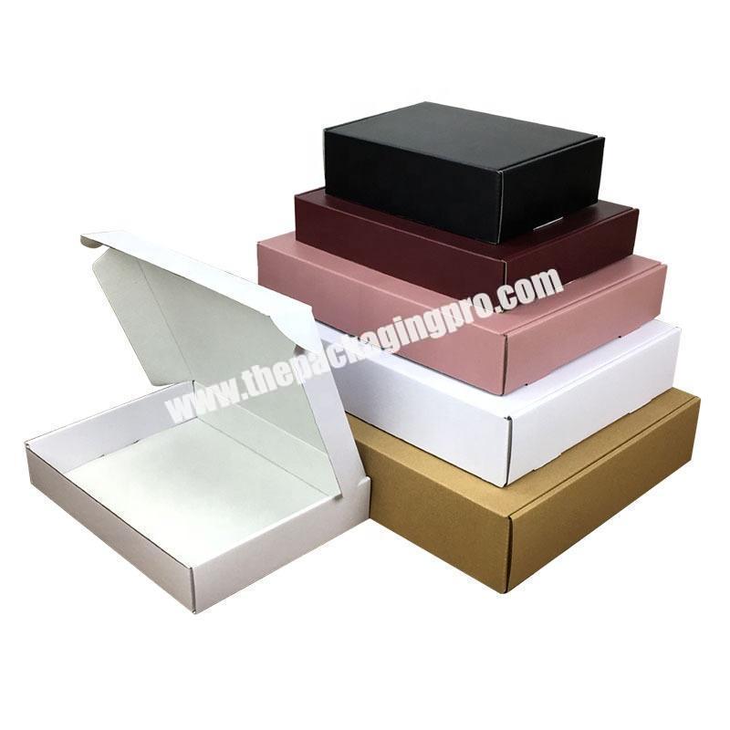 Factory Custom High Quality Foldable Shipping Carton Corrugated Box Hard Clothing Packaging Boxes With Custom Logo For Moving