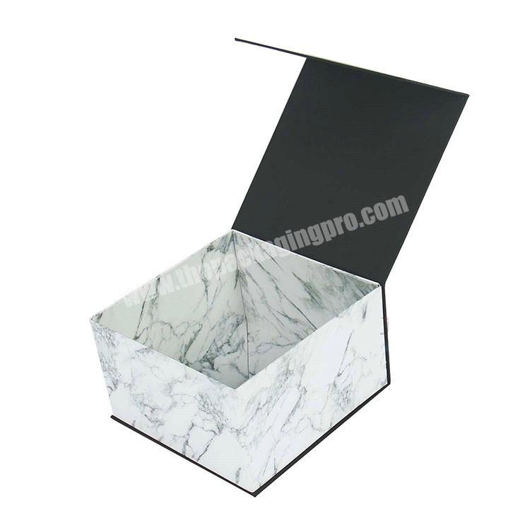 Factory Custom Marble Printing Small Paperboard Book Gift Box
