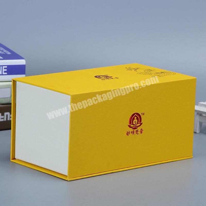 Factory Customized China traditional gift paper packaging high quality paper box with logo foil stamping