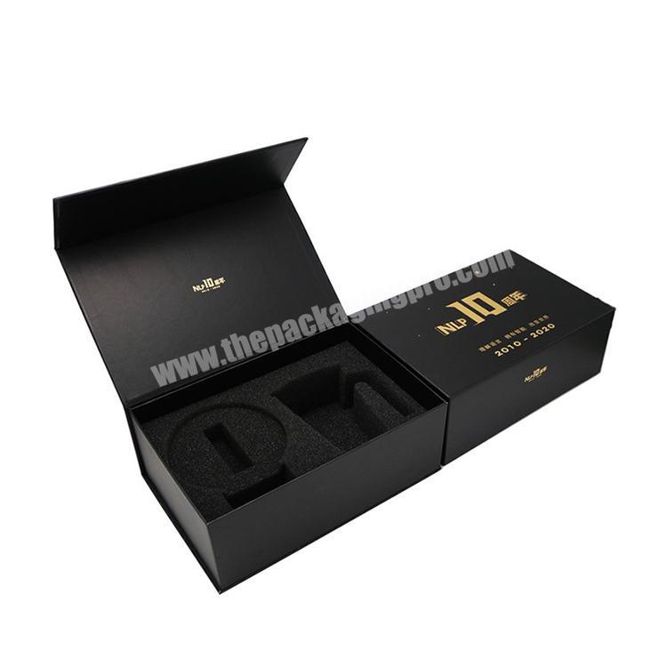 Factory customized hot-selling high-end flip magnet box