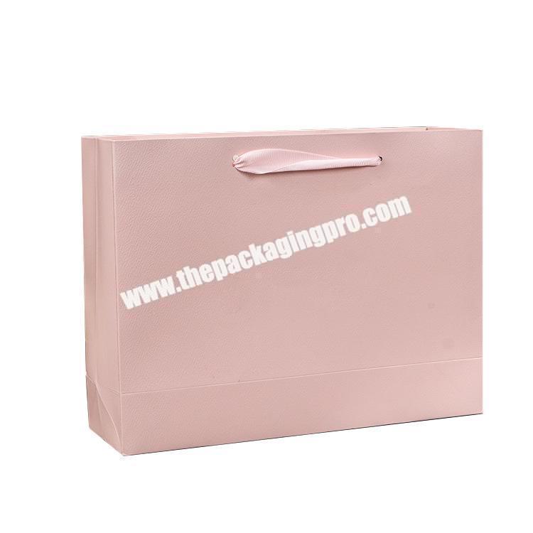 Factory Customized Top Grade  Luxury Gift Paper Shopping Take Away Bag With Your Own Logo