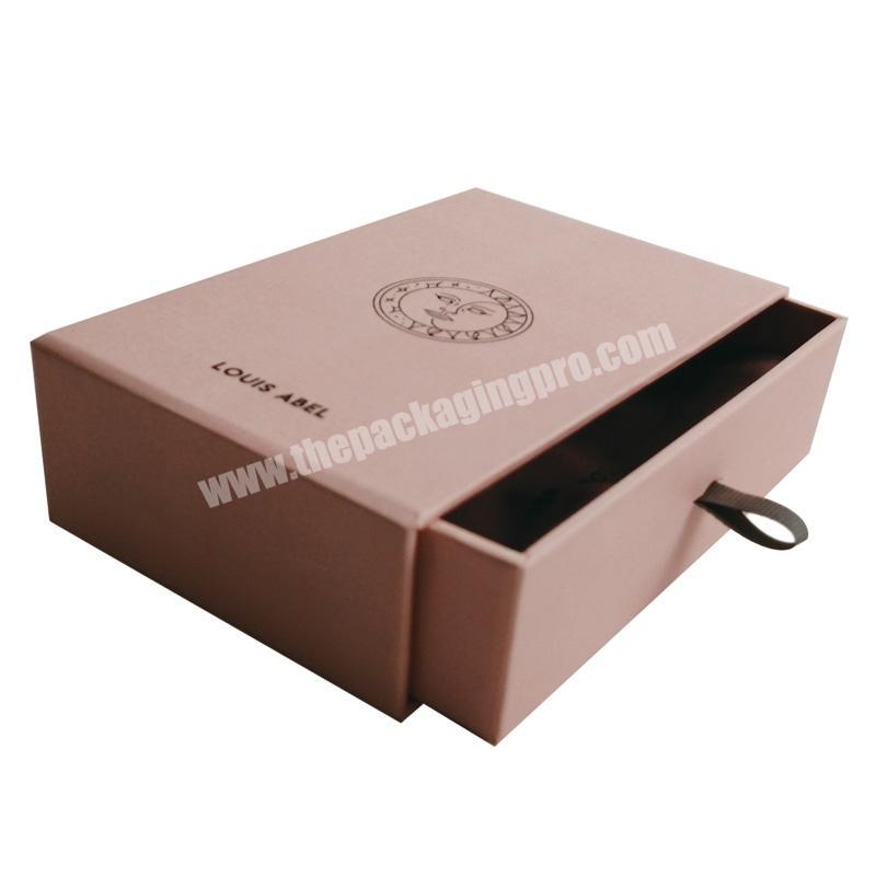 Factory direct christmas drawer jewelry box packaging