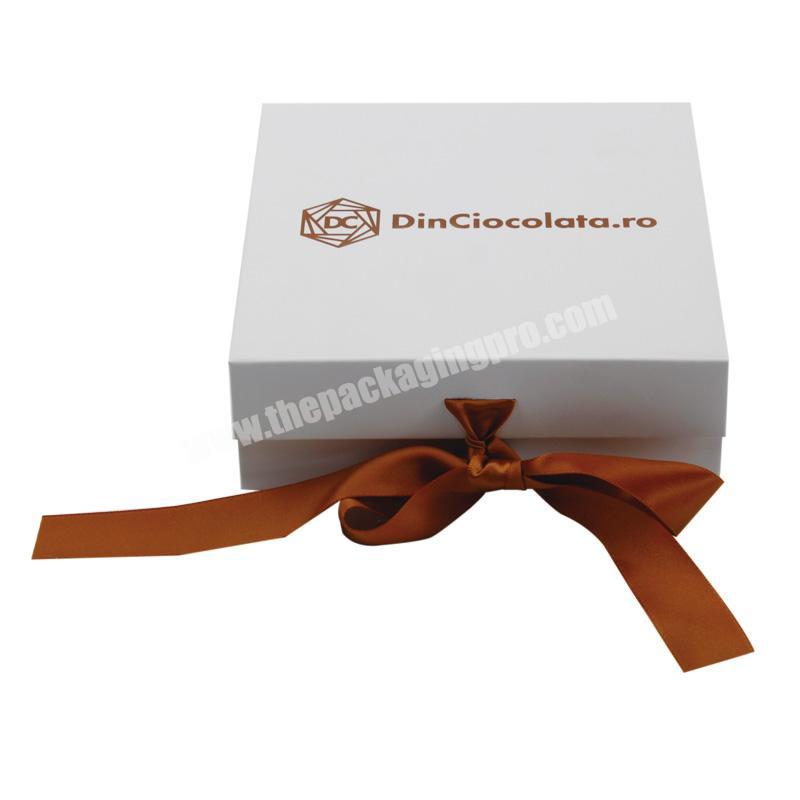 Factory direct collapsible cardboard paper packaging box for dvd