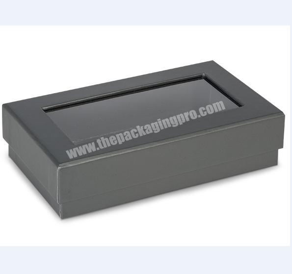Factory Direct High Quality Custom Cardboard Design Cardboard Gift Box Transparent Window
