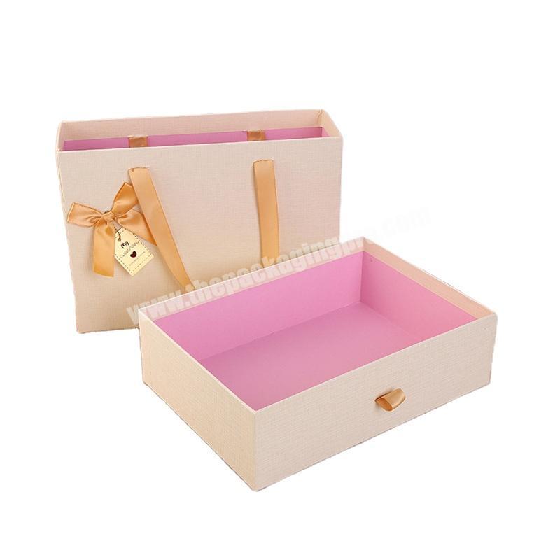 Factory Direct High Quality gift box cardboard gift box with bag large gift box luxury
